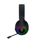 RAZER Kraken V4 Pro Noir - Casque de Jeu sans Fil RGB ,hub de contrôle Sensa HD, haptics hub de contrôle OLED, Triforce 40mm, HyperSpeed & Bluetooth, THX