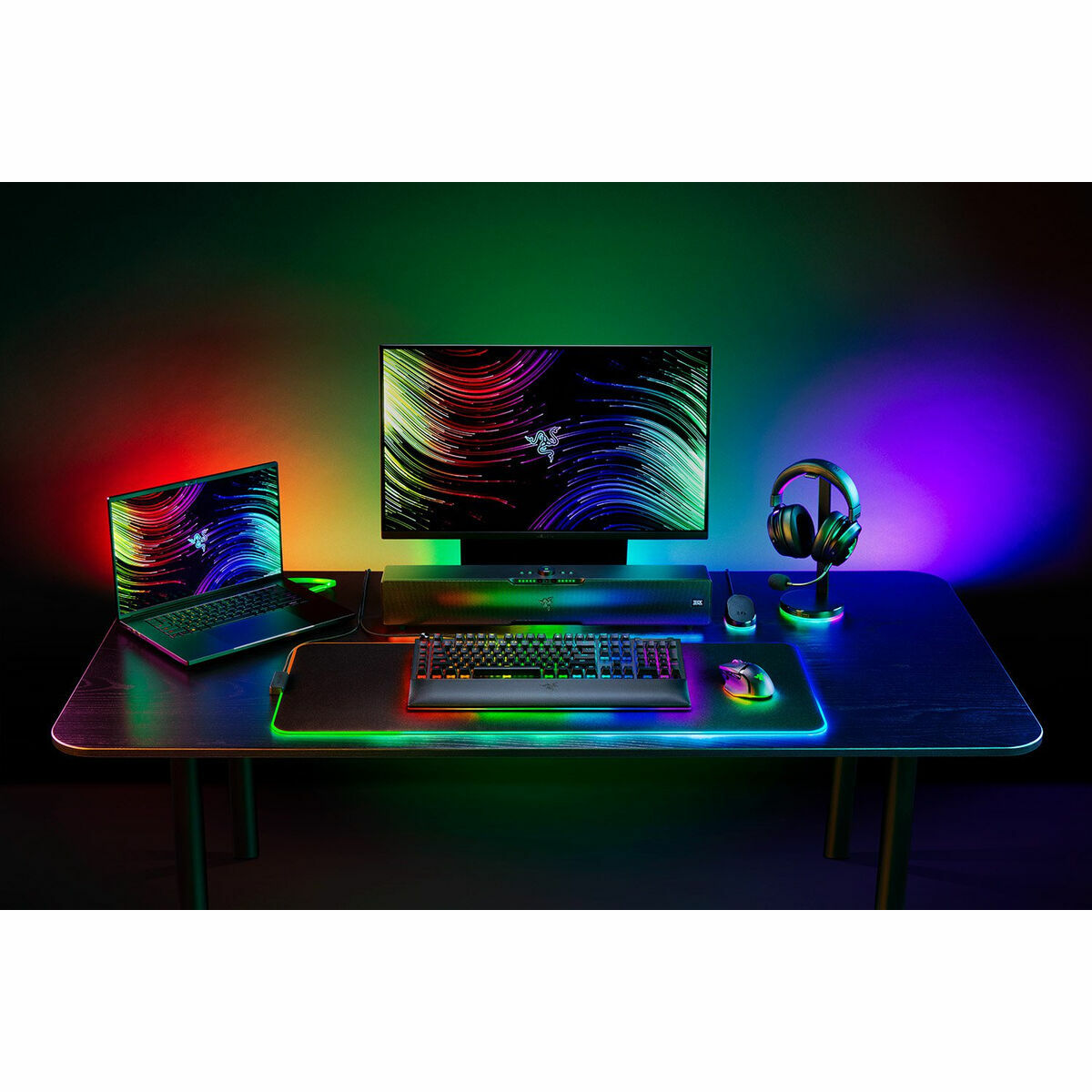 Razer BlackWidow V4 Pro clavier Gaming USB QWERTY US International Noir