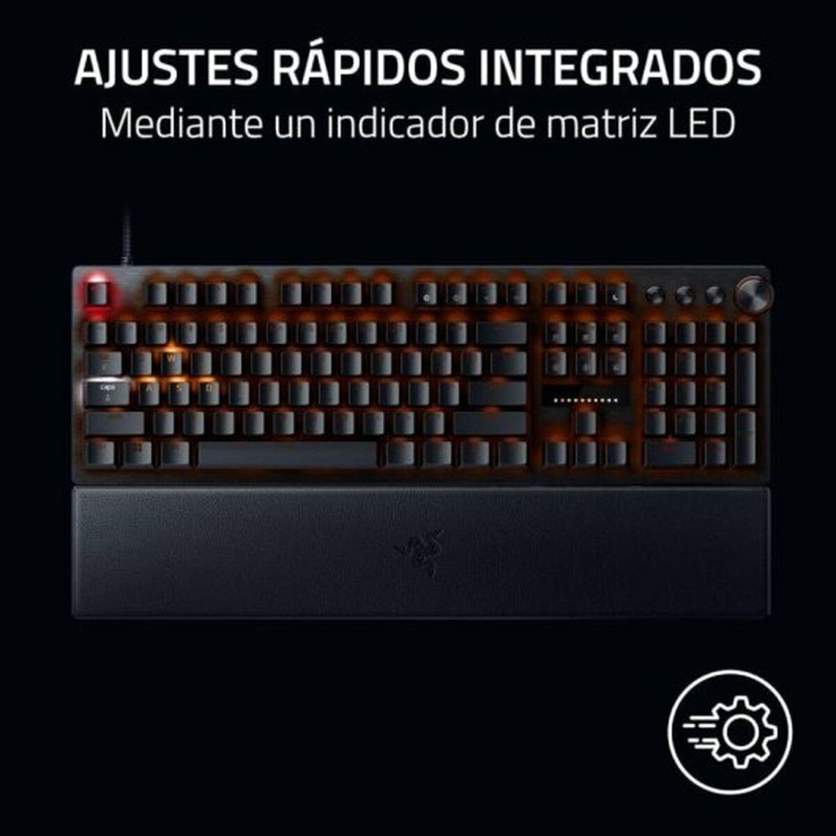 Razer Huntsman V3 Pro clavier Gaming USB QWERTY Blanc