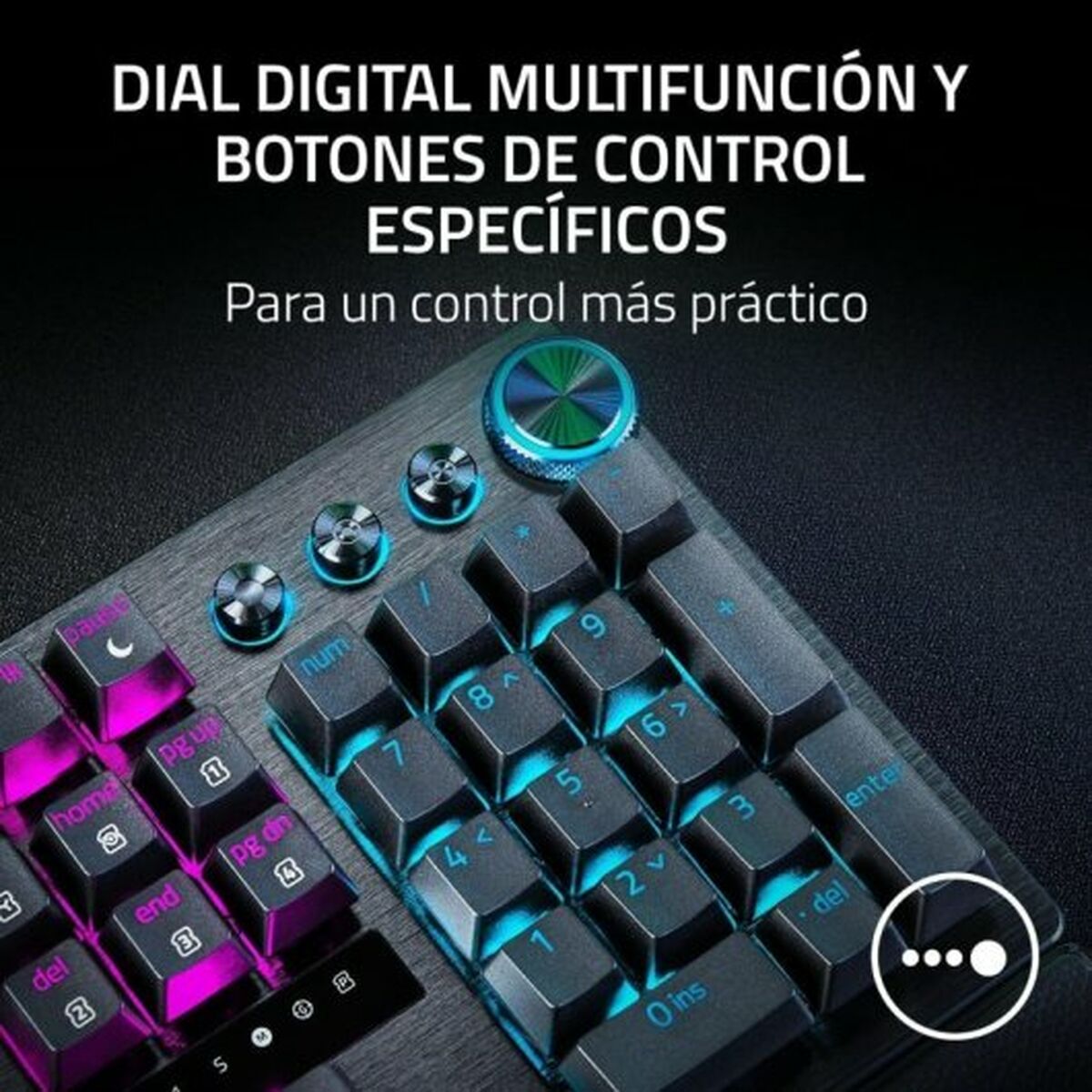 Razer Huntsman V3 Pro clavier Gaming USB QWERTY Blanc