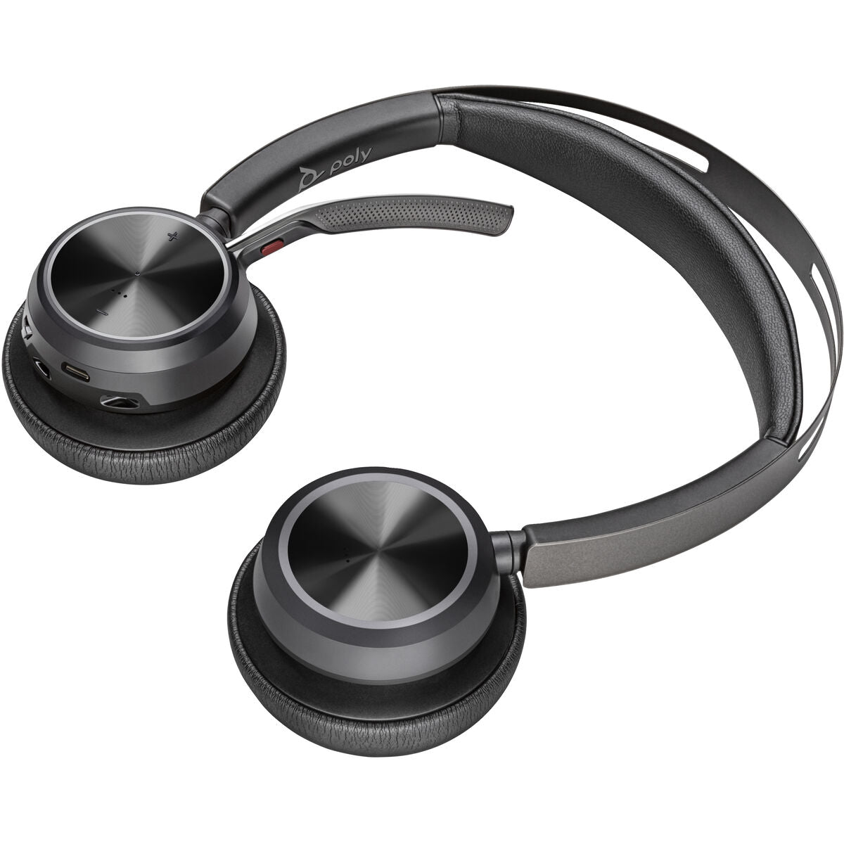 HP Poly Voyager Focus 2 USB-C Bluetooth Headset +USB-C/A Adapter