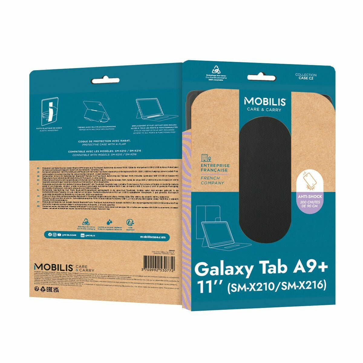 Case C2 for Galaxy Tab A9+11'' - Black
