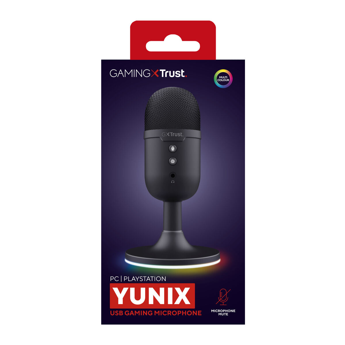 TRUST Microphone streaming YUNIX - Black