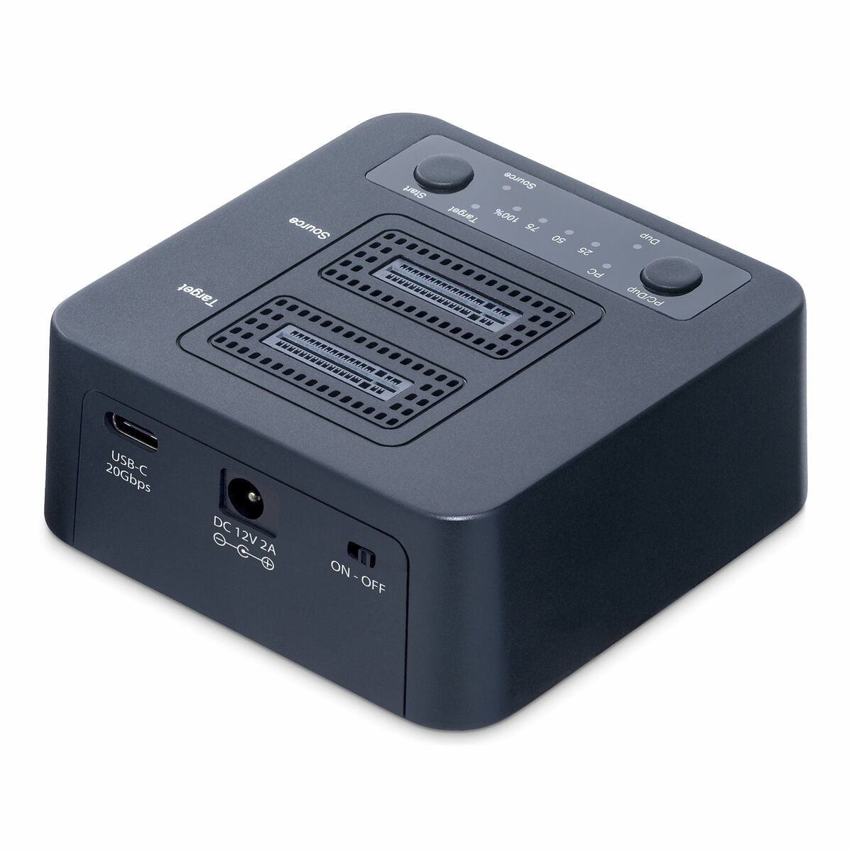 1:1 M.2 NVMe Drive Duplicator Dock