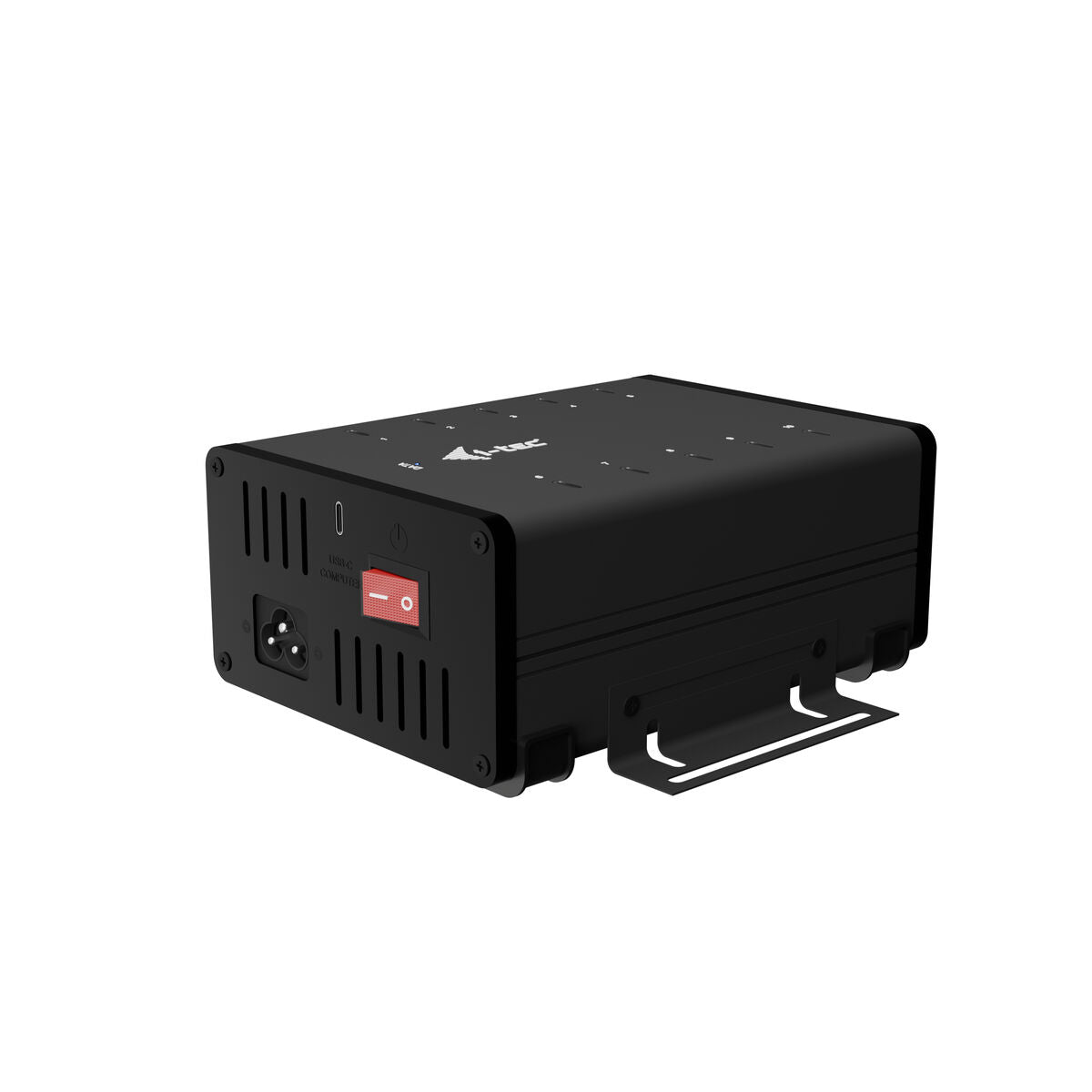 I-TEC USB-C/USB-A Metal Charging+Data HUB 15W per port 10x USB-C integrated power adapter 180W