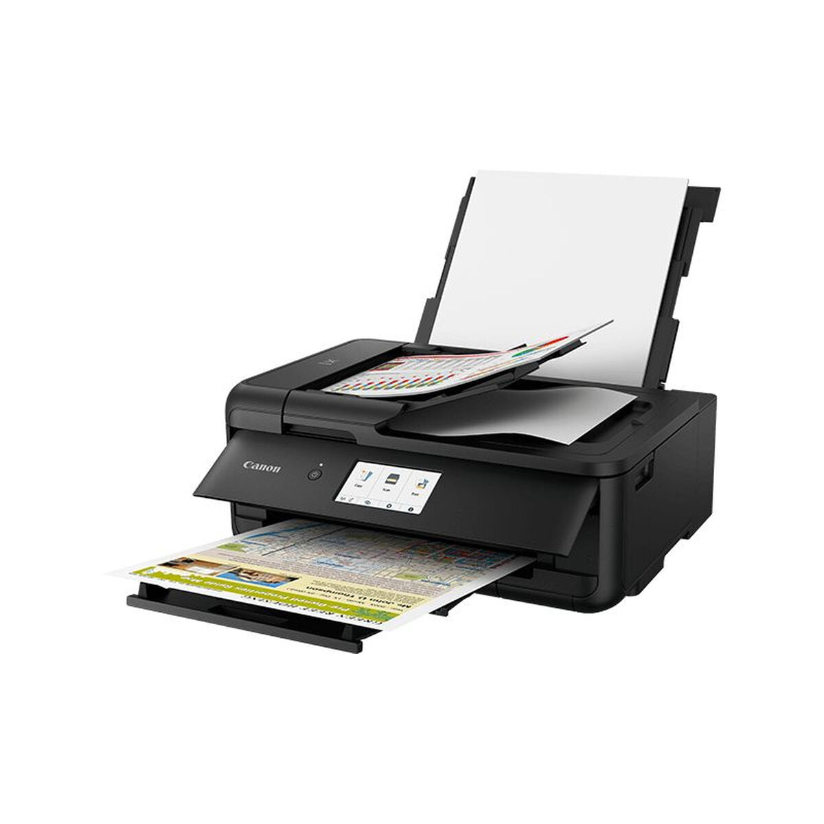 CANON PIXMA TS9550A MFP colour inkjet A4 A3 15ipm Print 200sheets USB LAN Wi-Fi Black