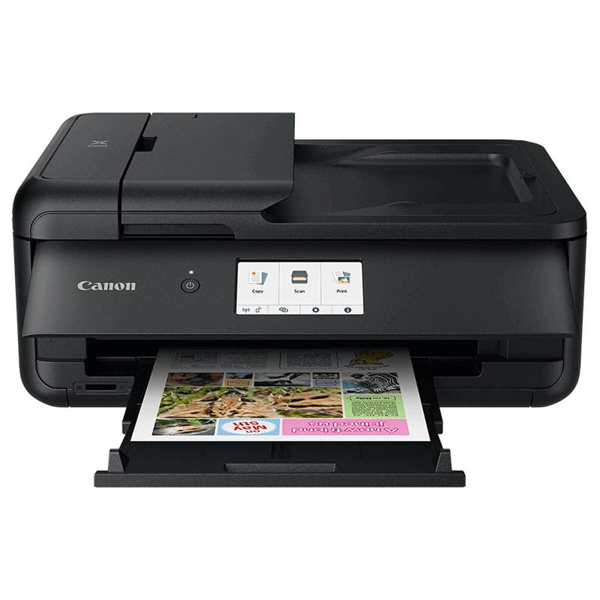 CANON PIXMA TS9550A MFP colour inkjet A4 A3 15ipm Print 200sheets USB LAN Wi-Fi Black