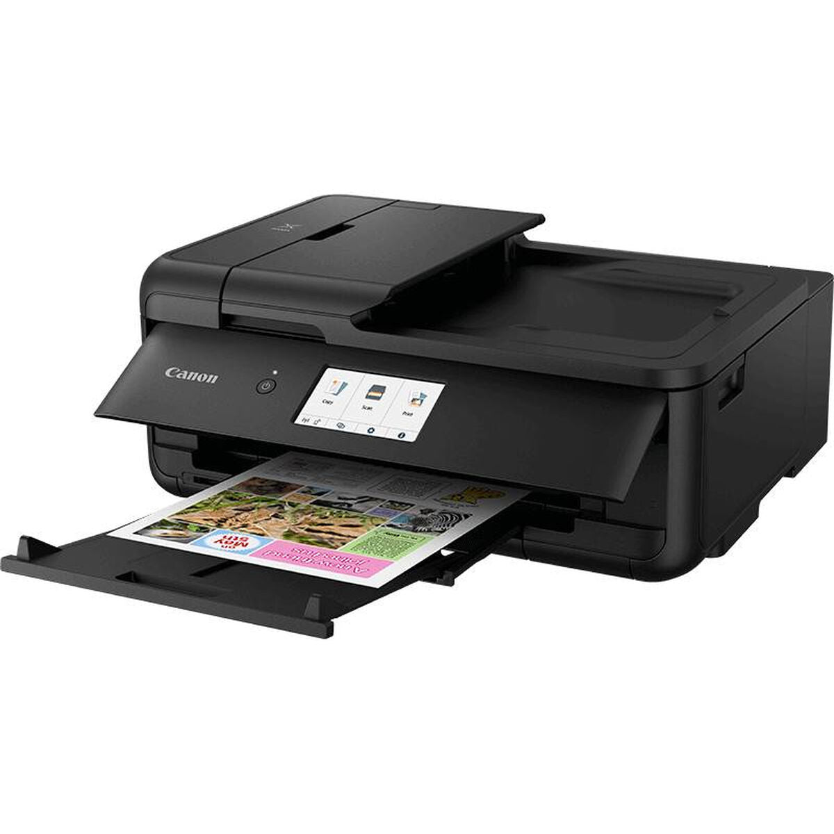 CANON PIXMA TS9550A MFP colour inkjet A4 A3 15ipm Print 200sheets USB LAN Wi-Fi Black