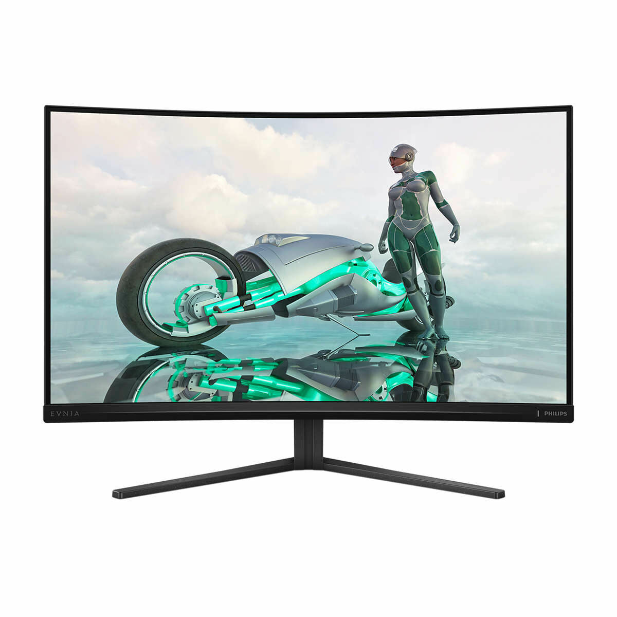 PHILIPS Evnia 3000 32M2C3500L - Ecran Gaming incruvé - 32p - 2560 x 1440 QHD 180 Hz - VA - 300 cd/m² -3500:1 - HDR10 - 2xHDMI DP -