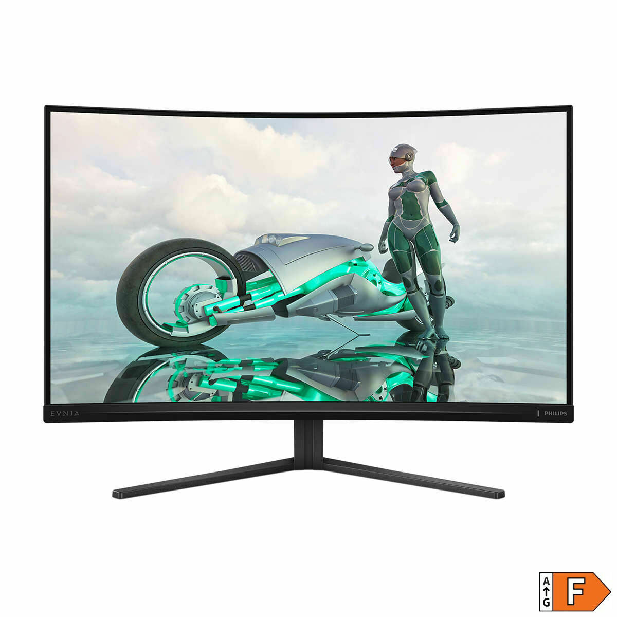 PHILIPS Evnia 3000 32M2C3500L - Ecran Gaming incruvé - 32p - 2560 x 1440 QHD 180 Hz - VA - 300 cd/m² -3500:1 - HDR10 - 2xHDMI DP -
