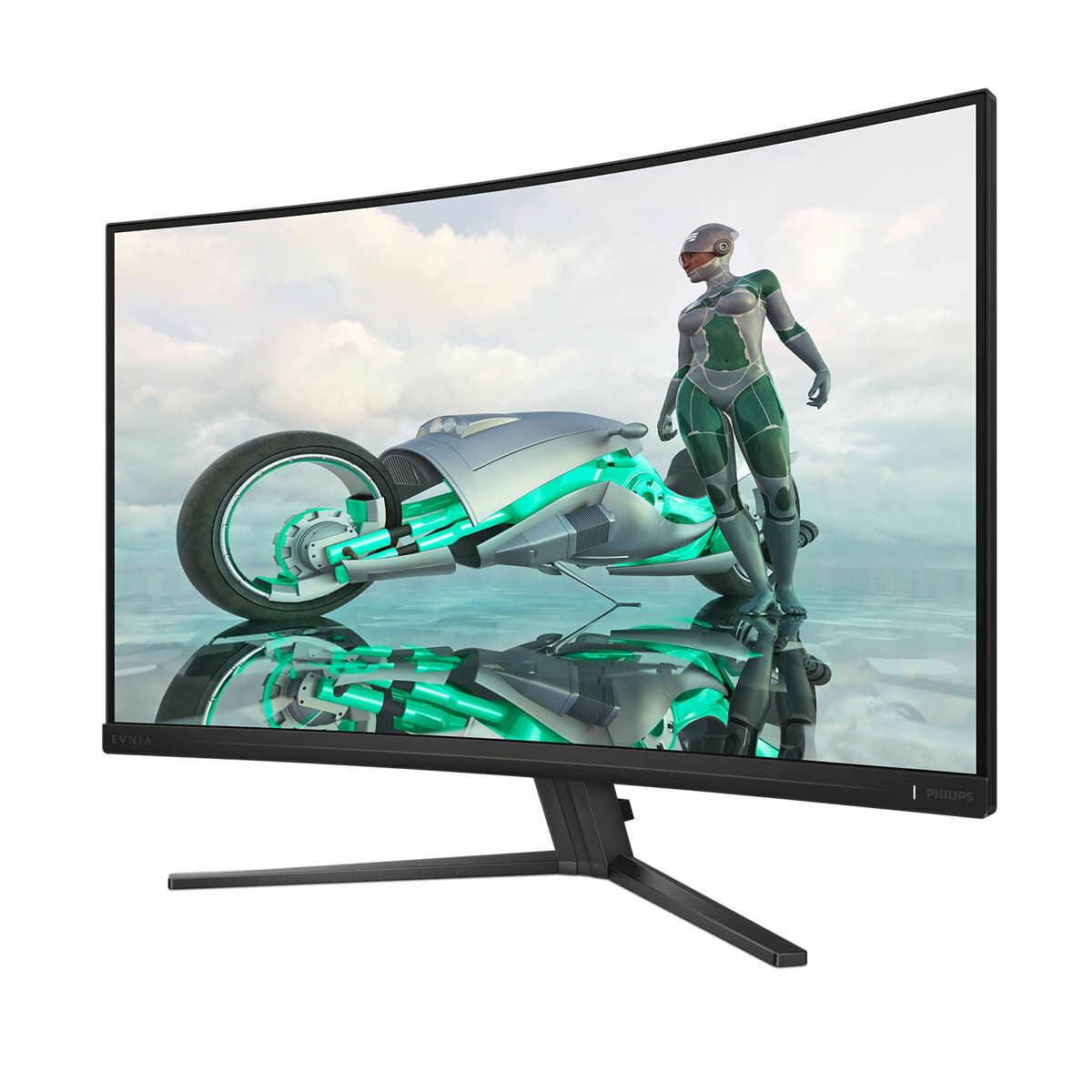 PHILIPS Evnia 3000 32M2C3500L - Ecran Gaming incruvé - 32p - 2560 x 1440 QHD 180 Hz - VA - 300 cd/m² -3500:1 - HDR10 - 2xHDMI DP -