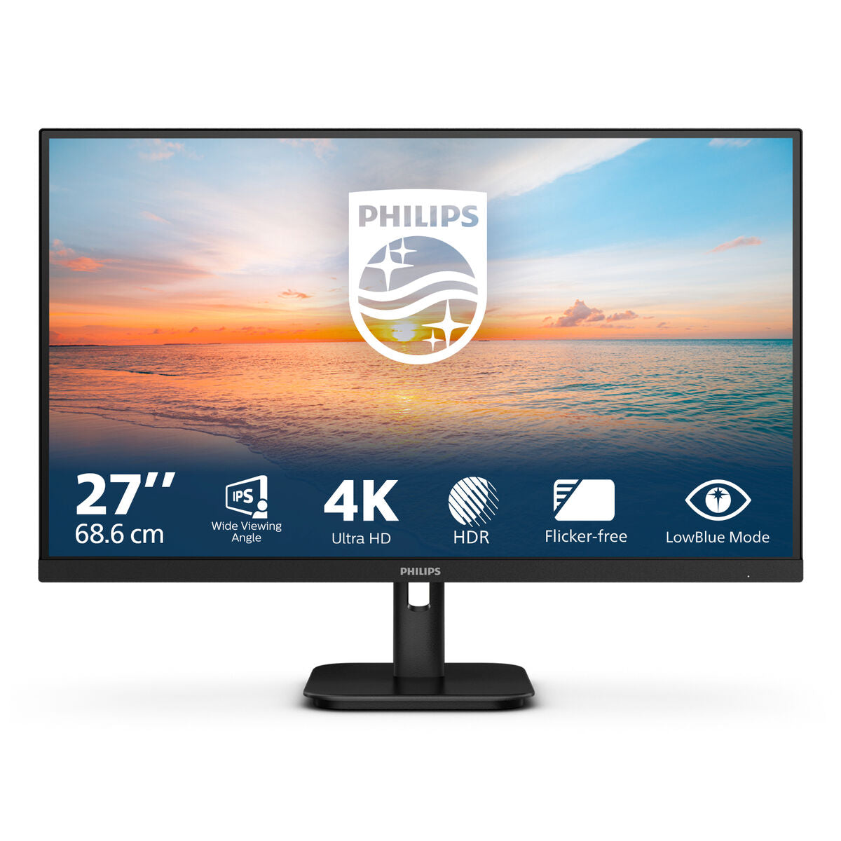 PHILIPS 27E1N1800A/00 27p IPS 4K UHD 60Hz 350cd/m2 4ms 2xHDMI2.0 DP Speakers