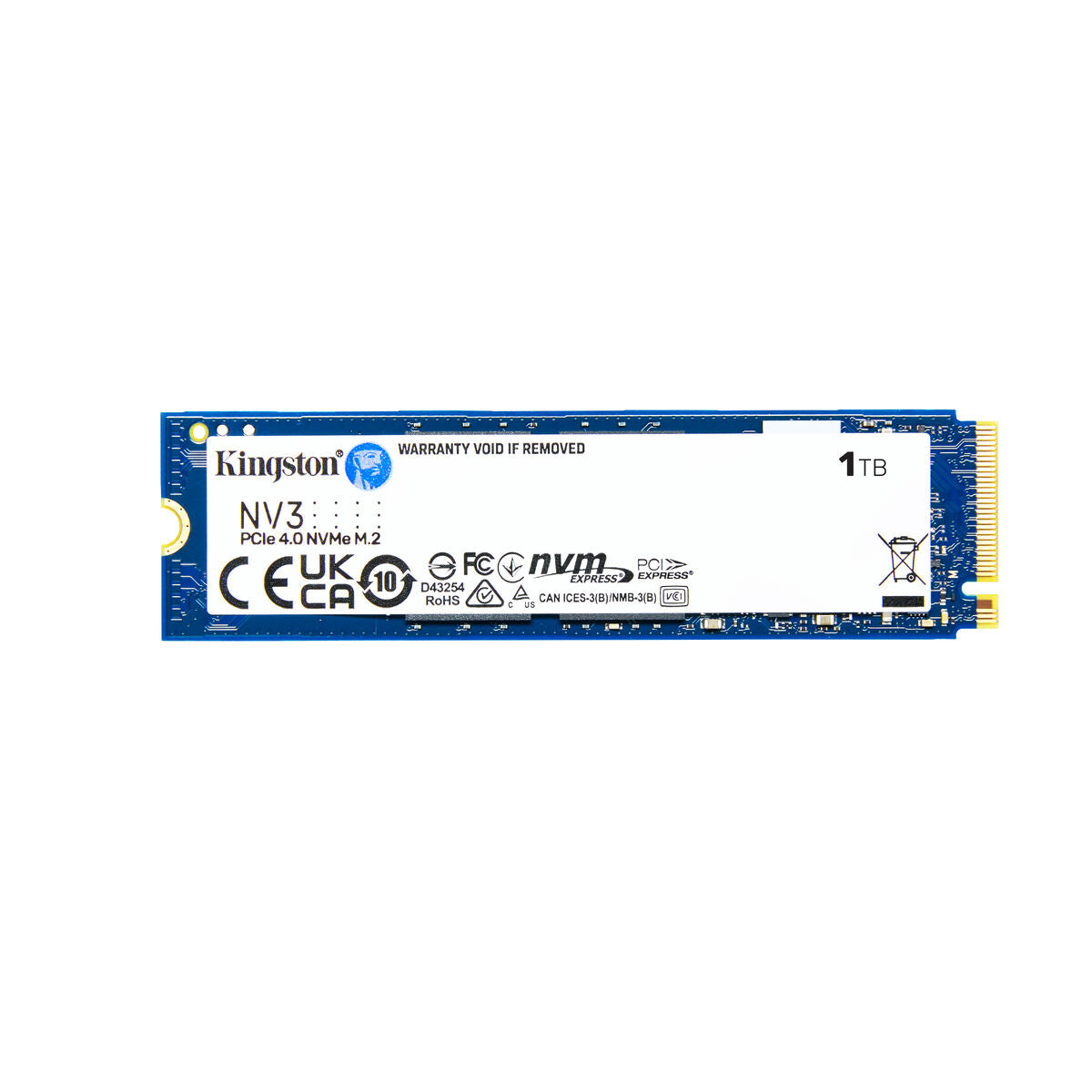 KINGSTON 1000Go NV3 M.2 2280 PCIe 4.0 NVMe SSD