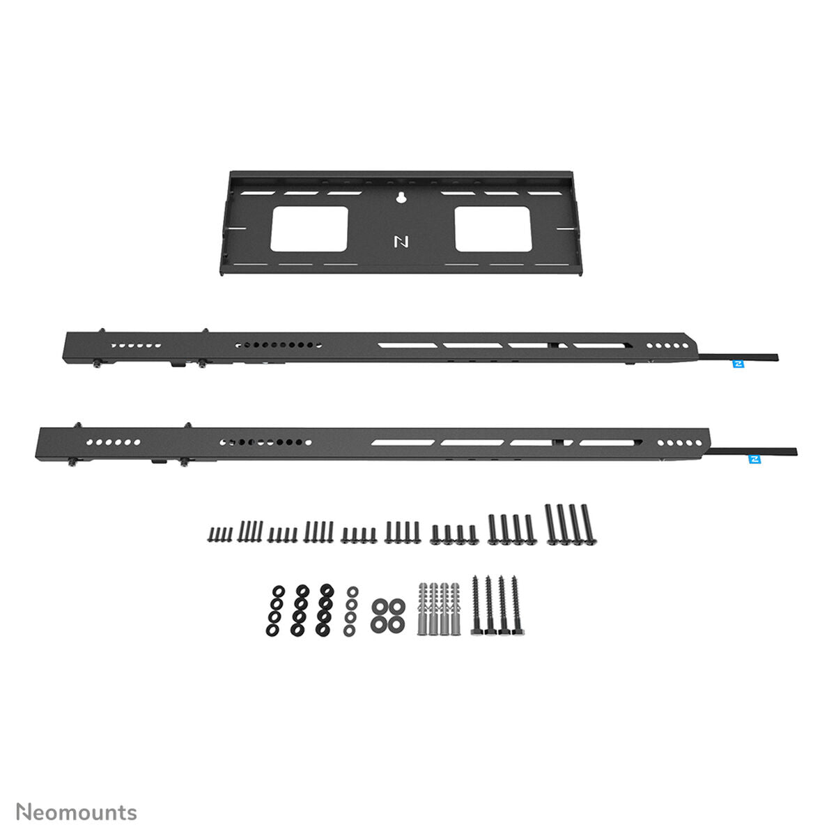 NEOMOUNTS WL30-750BL18P Support mural fixe pour écran 50-98p- robuste - verrouillable - portrait - installation rapide - TÌV