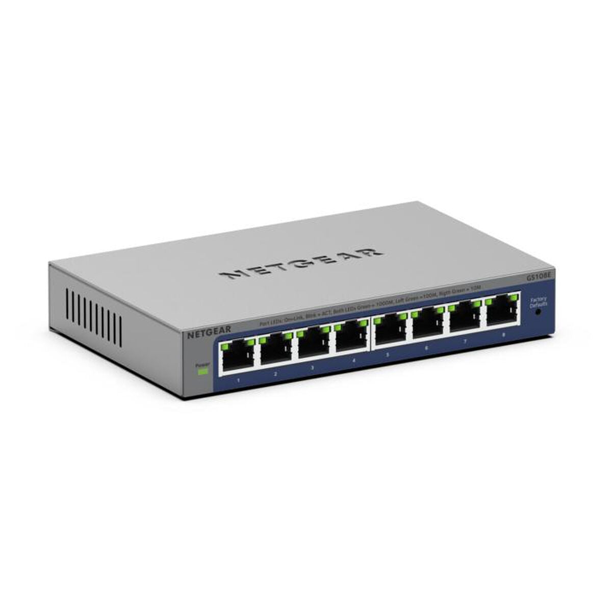 8PT GIGABIT PLUS SWITCH GS108E