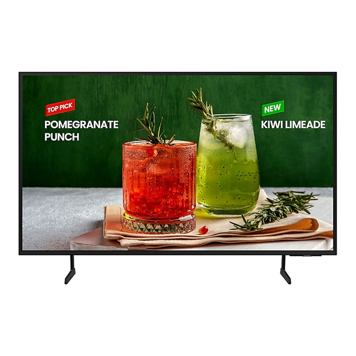 "Samsung LH85BEDHLGUXEN écran d'affichage Panneau plat Digital Signage 2,16 m (85"") Wi-Fi 4K Ultra HD Noir Tizen 16/7"