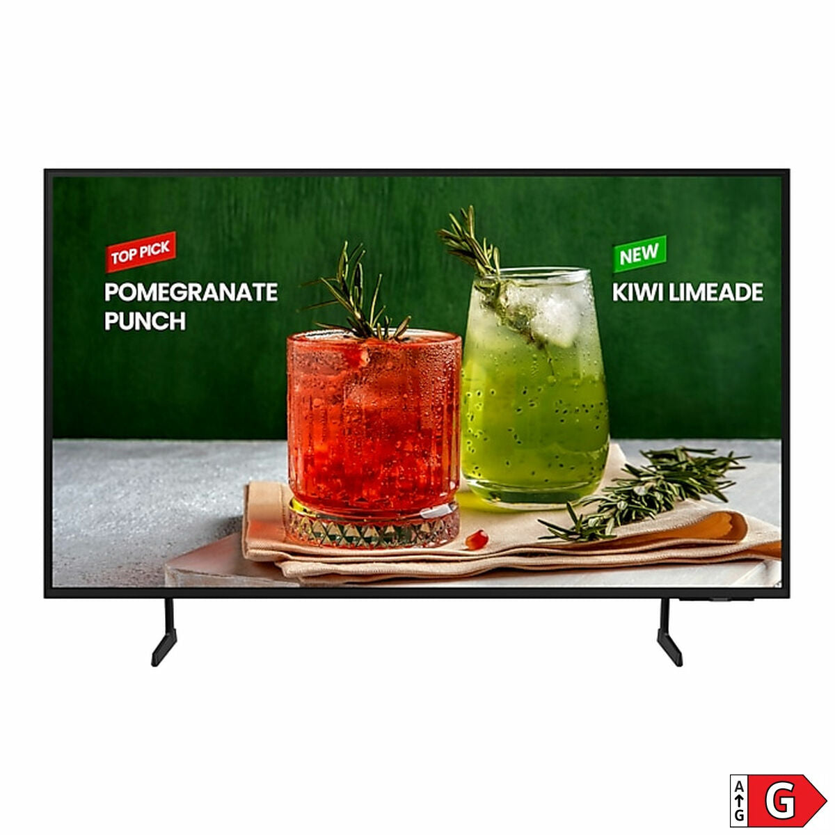 "Samsung LH85BEDHLGUXEN écran d'affichage Panneau plat Digital Signage 2,16 m (85"") Wi-Fi 4K Ultra HD Noir Tizen 16/7"