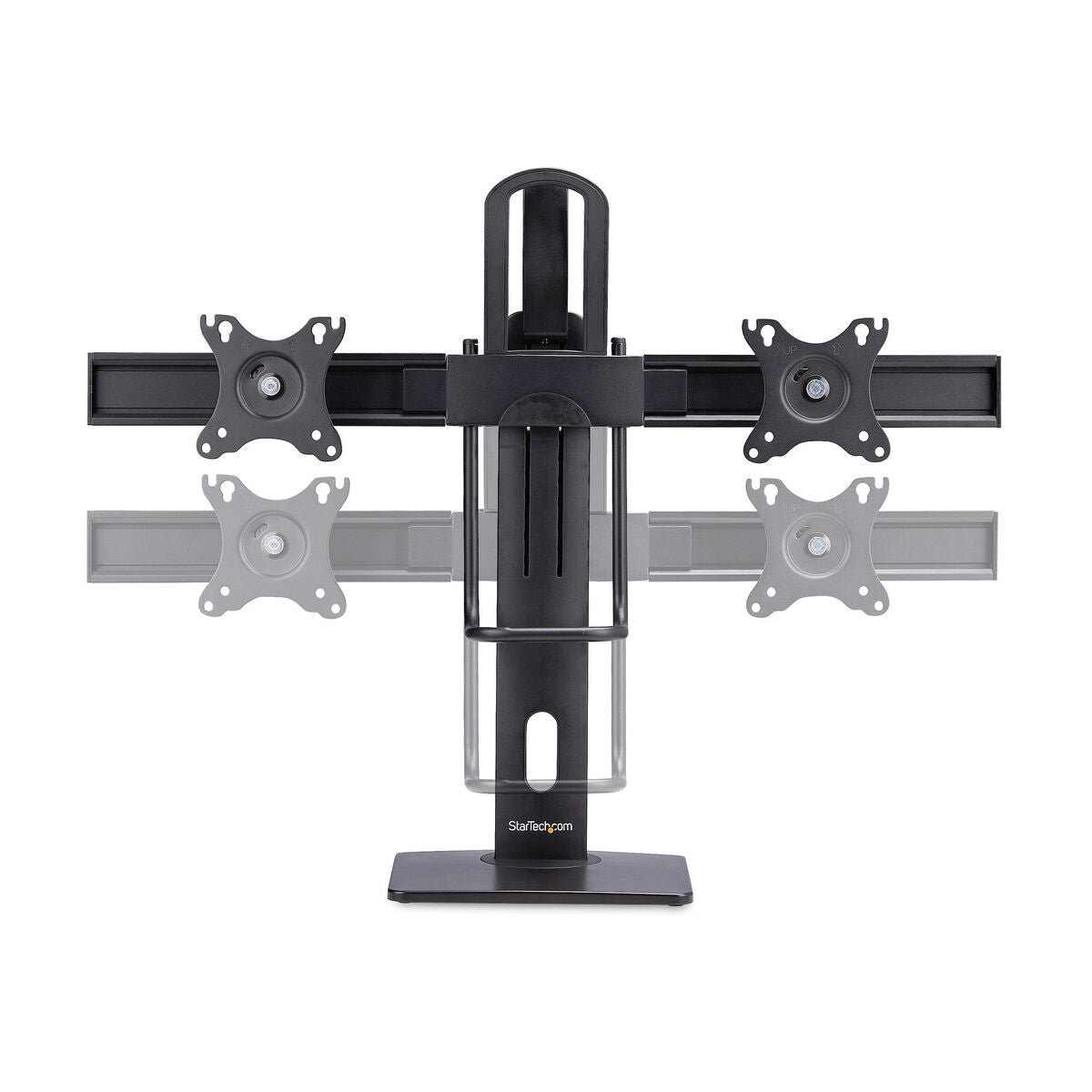 Crossbar Dual Monitor Desk Stand 27in