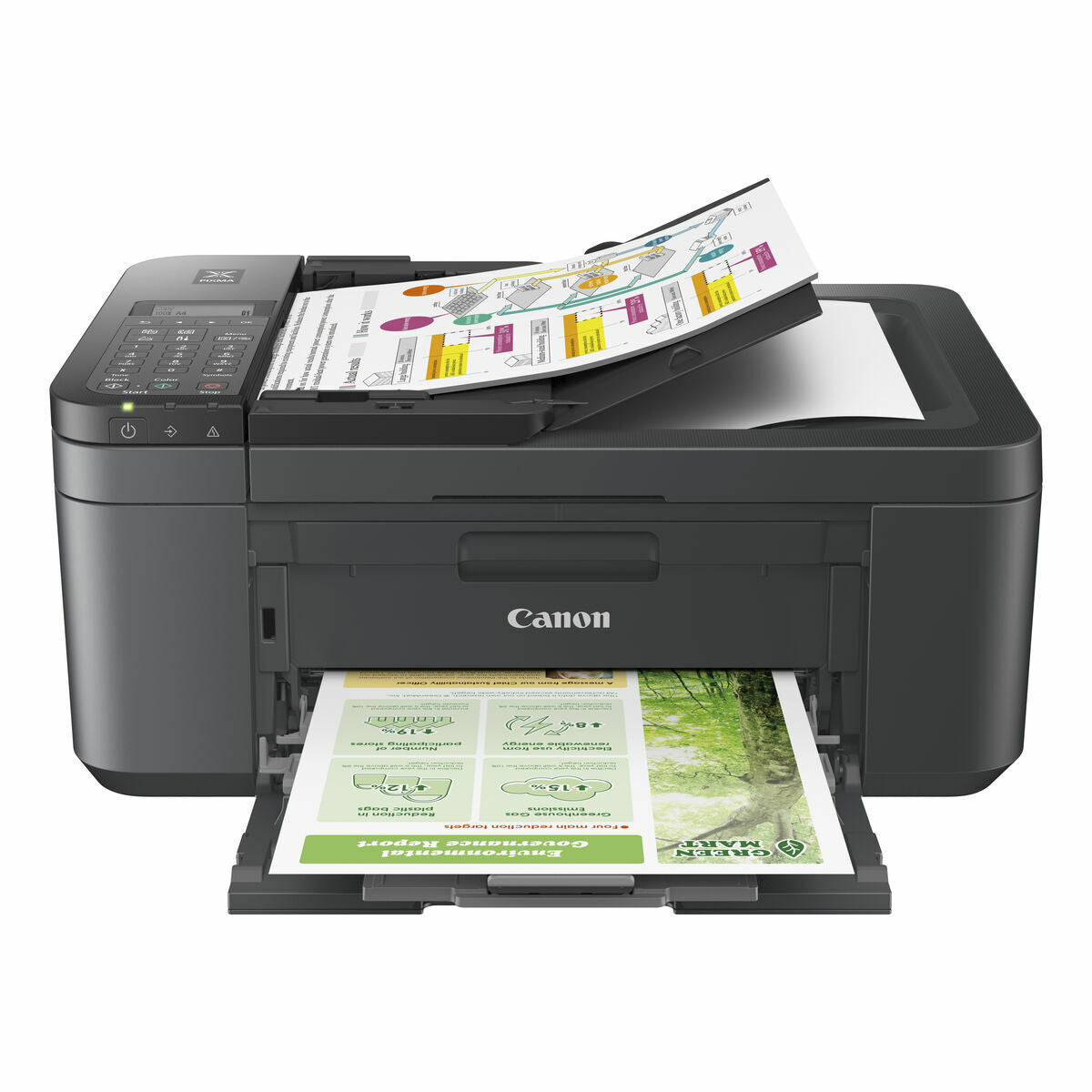 CANON PIXMA TR4755i MFP colour inkjet A4 6.4ppm Copy 8.8ipm Print 100sheets USB Wi-Fi Black