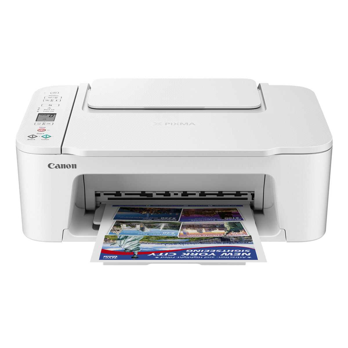 CANON PIXMA TS3751i MFP colour inkjet Legal 216x356mm A4 7.7ipm Print 60sheets Wi-Fi USB White