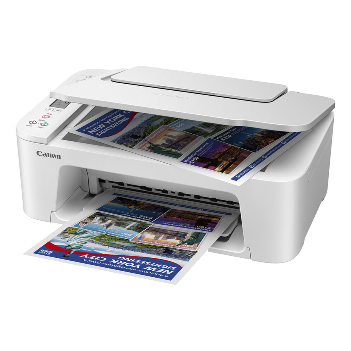 CANON PIXMA TS3751i MFP colour inkjet Legal 216x356mm A4 7.7ipm Print 60sheets Wi-Fi USB White