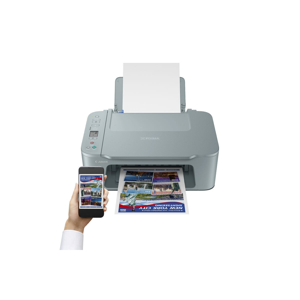 CANON PIXMA TS3752i MFP colour inkjet Legal 216x356mm A4 7.7ipm Print 60sheets Wi-Fi USB Blue