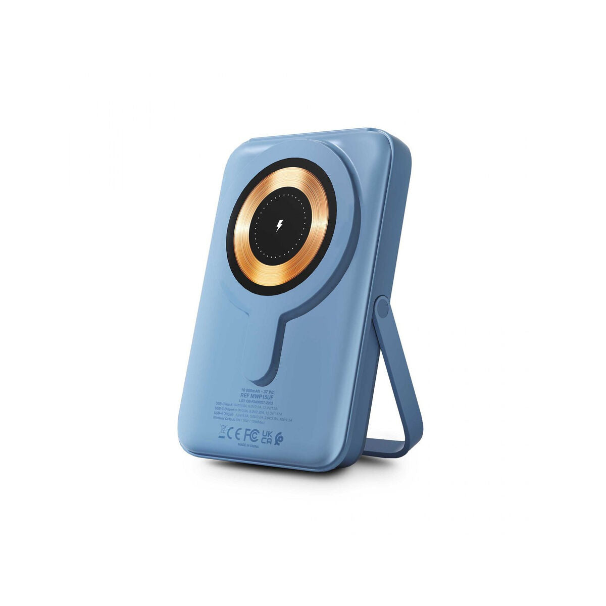 URBAN FACTORY MAGNEE POWER Wireless Magnetic Universal Powerbank 10.000mAh - Allure Blue