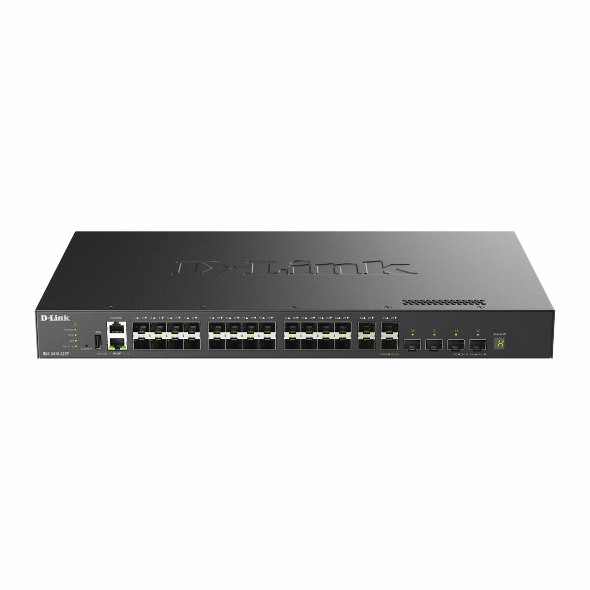 D-LINK DXS-3410-32SY/E 10G Layer 3 Stackable Managed Switch 28 x 10G SFP+ 4x 10/25G SFP28