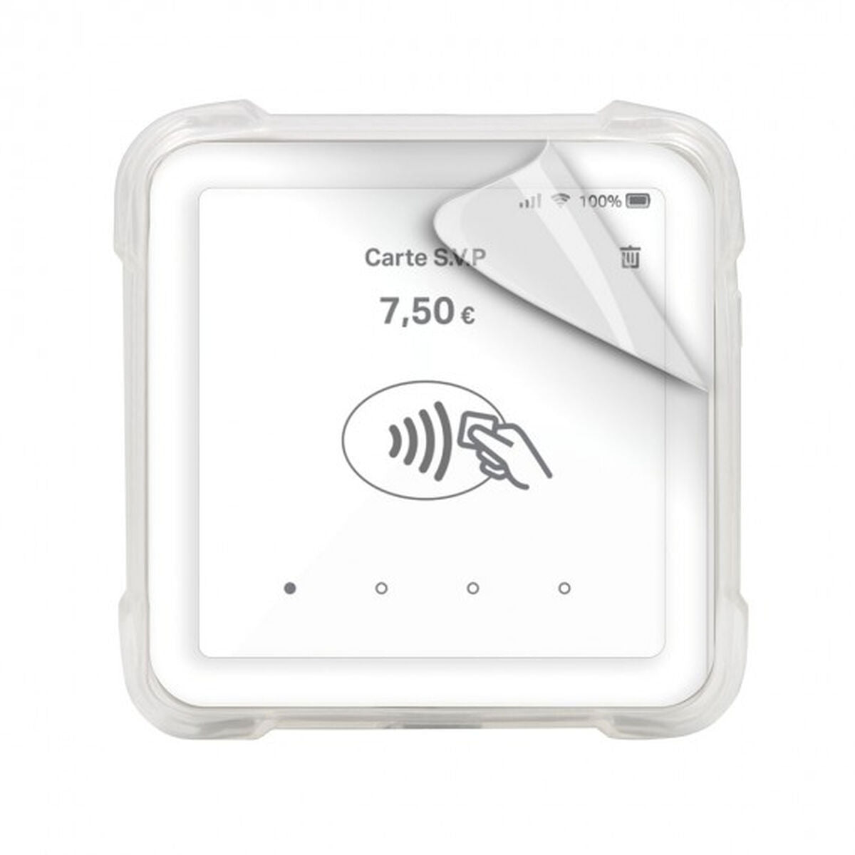 MOBILIS Filtre écran anti-choc IK06 pour SumUp Solo - Transparent