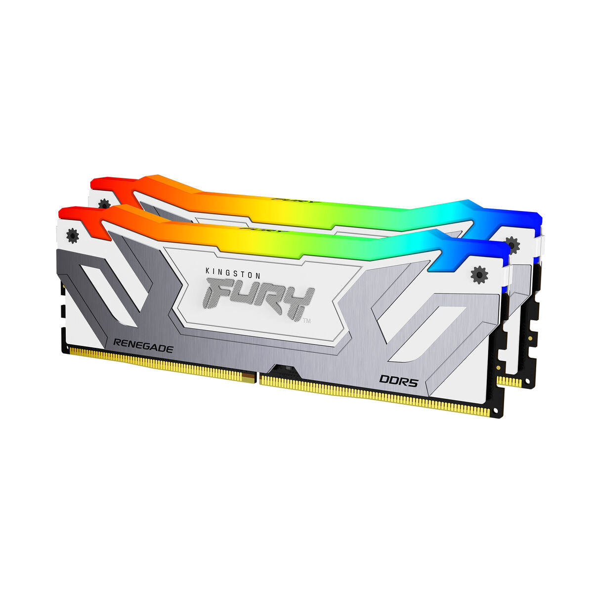 KINGSTON 48Go 8400MT/s DDR5 CL40 CUDIMM Kit of 2 FURY Renegade RGB White XMP
