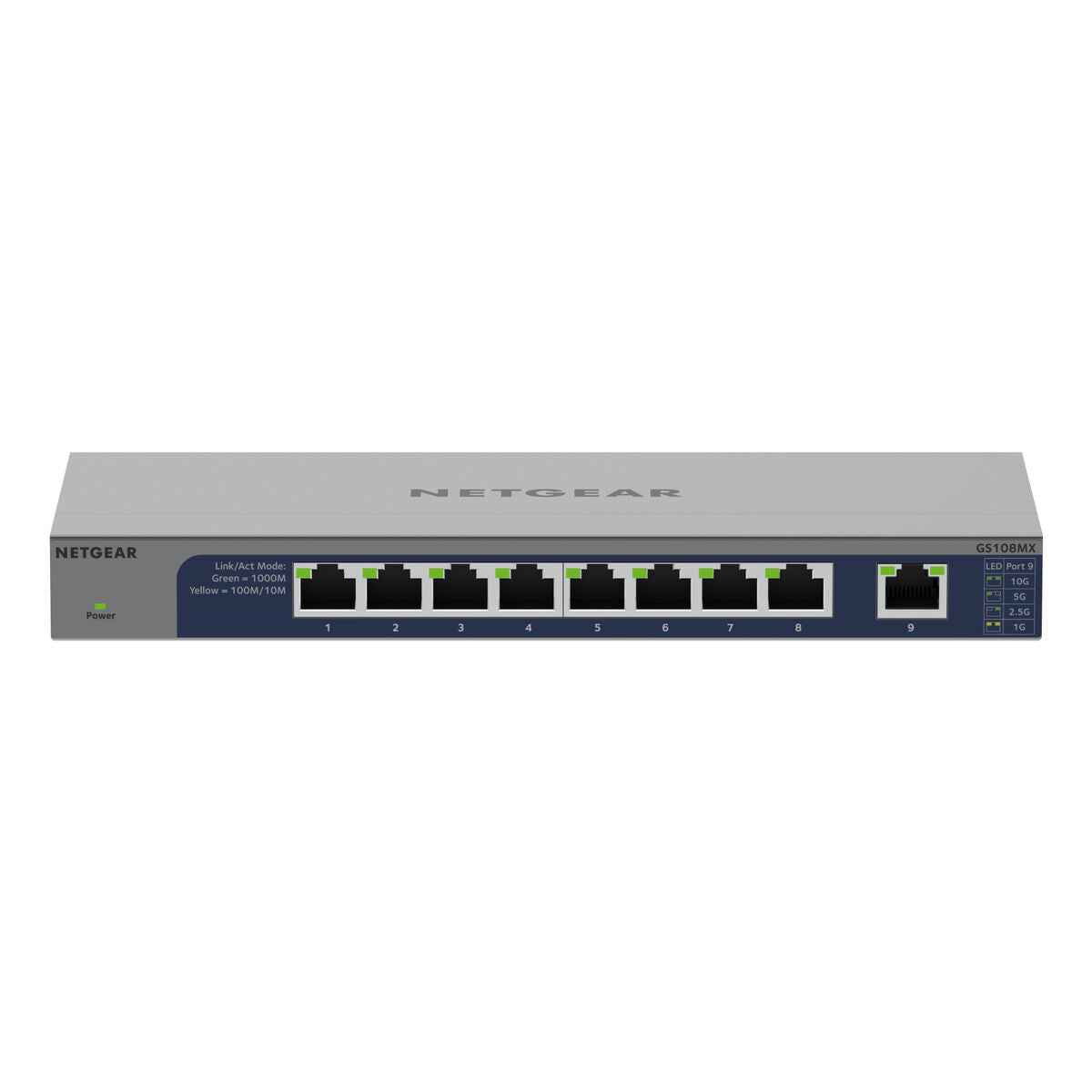 8PT GIG UM+1P 10G/MULTI-GIG UPLINK GS1