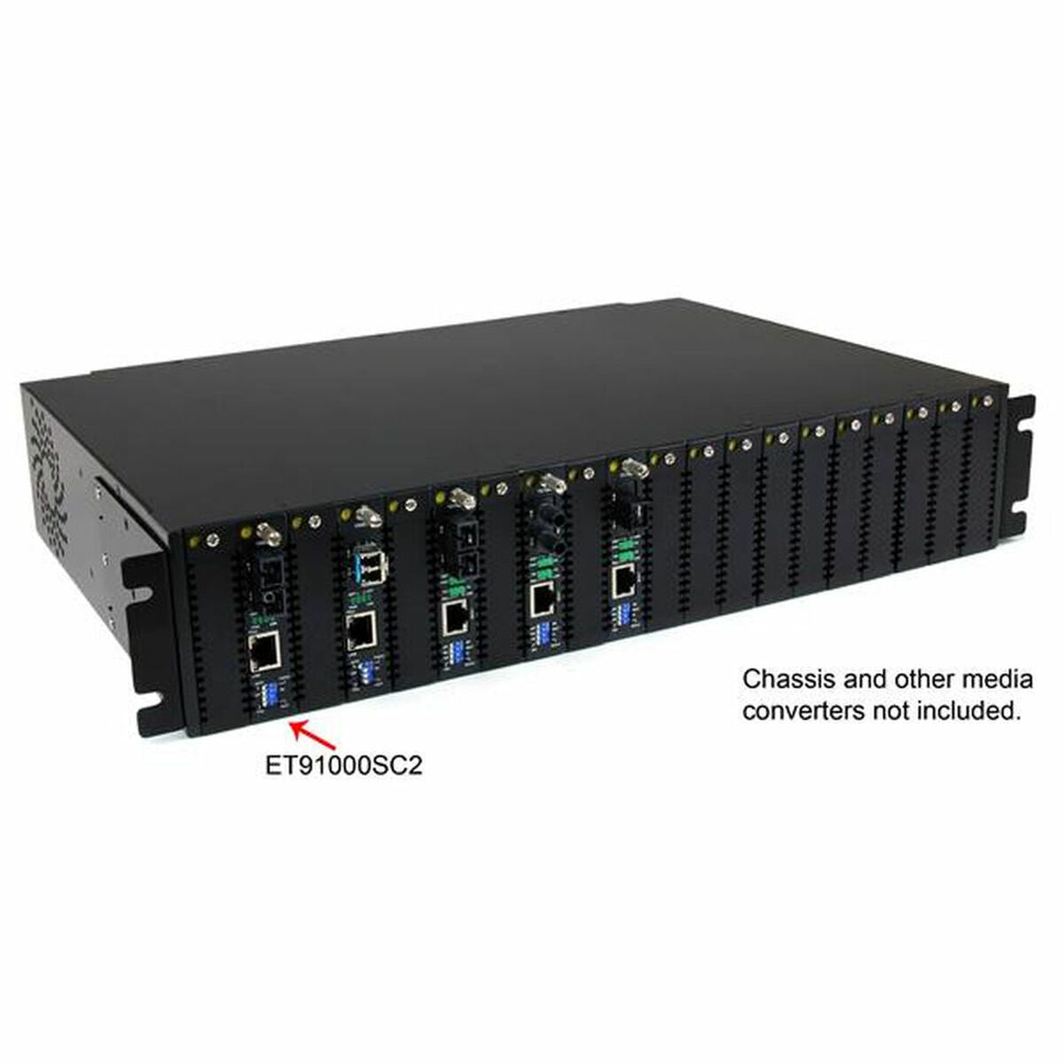 Gigabit Ethernet MM Fiber Converter SC
