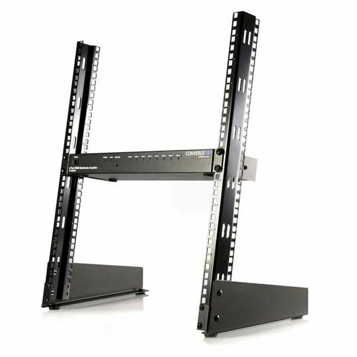 12U 48cm Desktop Open Frame 2 Post Rack