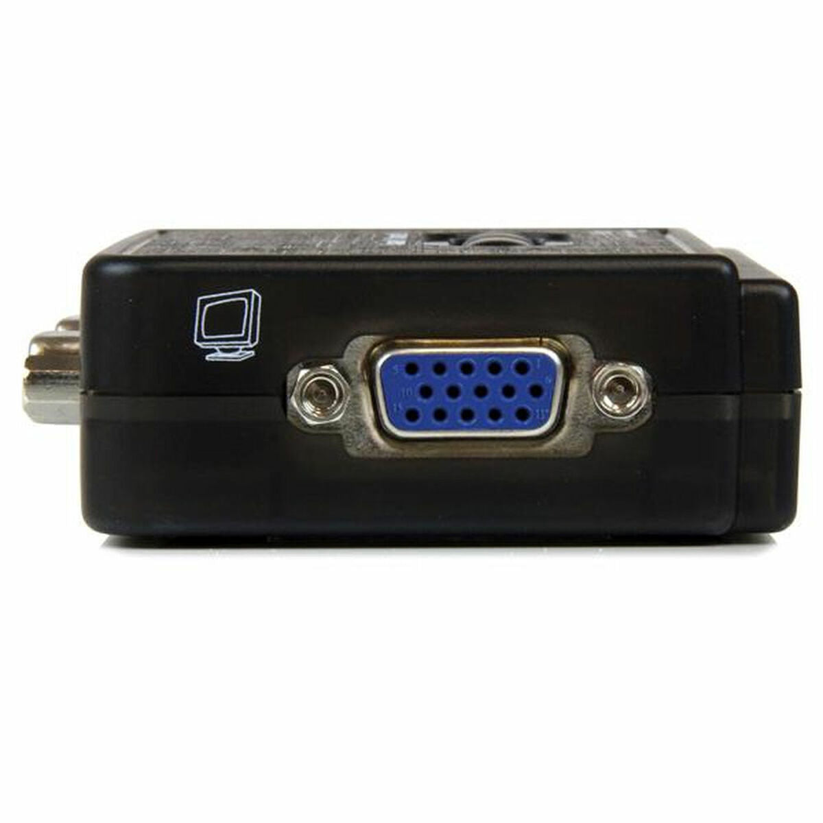 2 Port USB KVM Switch w/Audio+Cables
