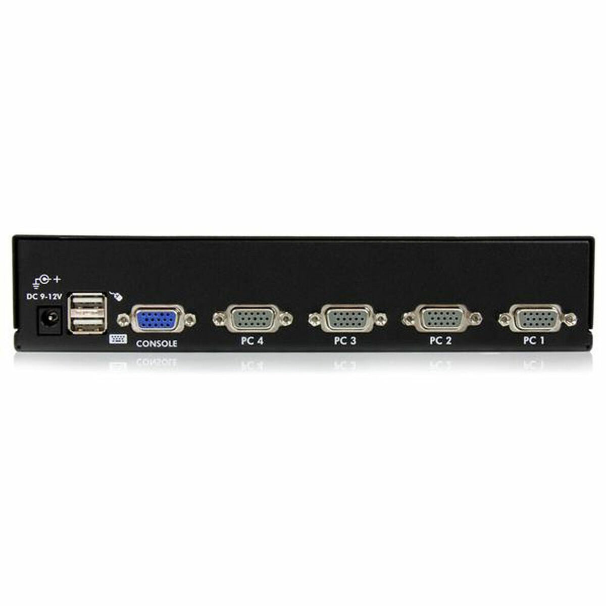 4 Port 1U Rackmount USB KVM Switch