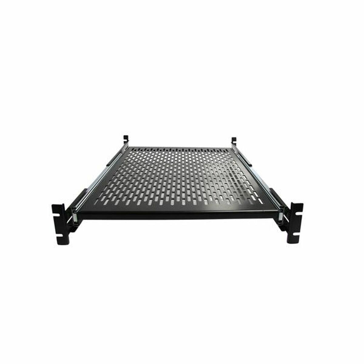 2U Sliding Vented Rack Mount Shelf