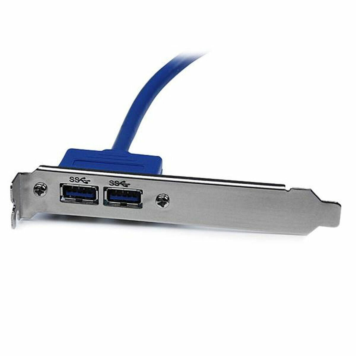 2 Port USB 3 A Female Slot Plate Adapter