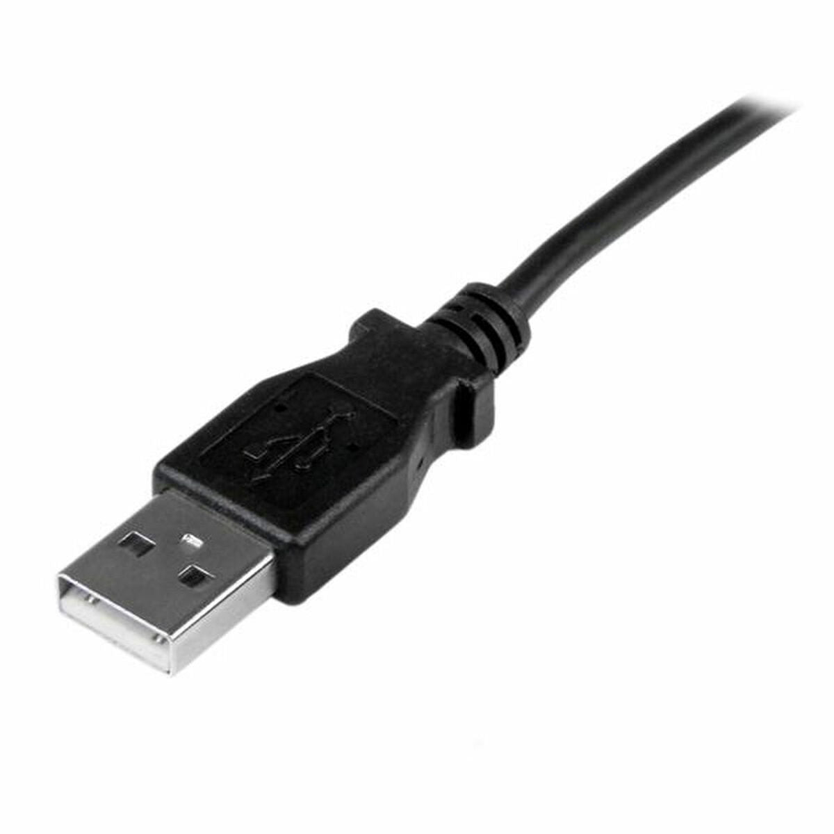 1m USB to Up Angle Mini USB Cable