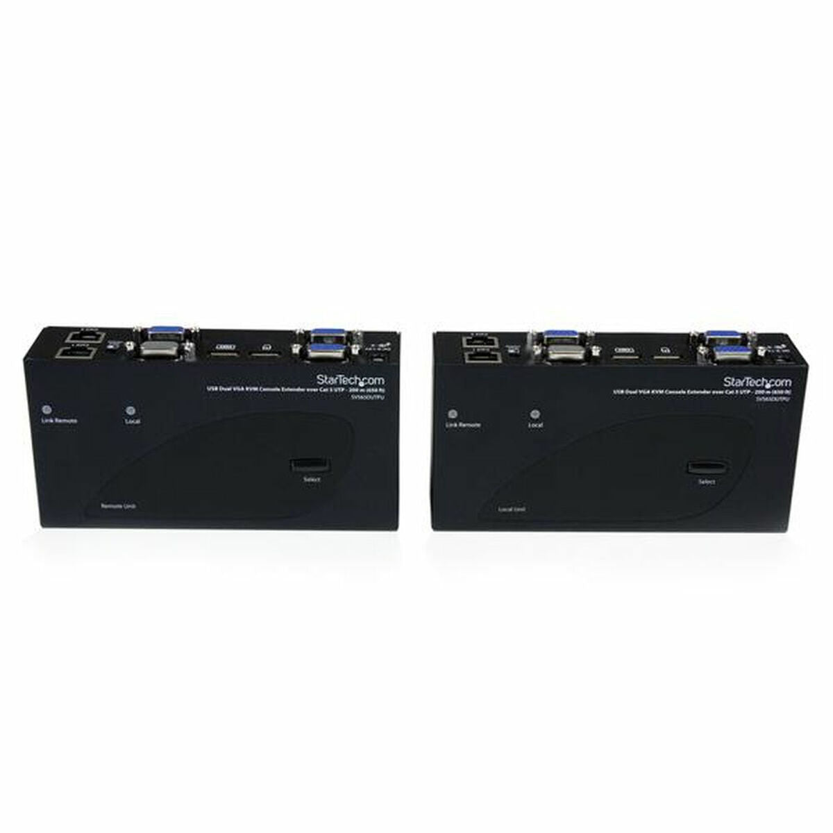 USB Dual VGA over Cat5 KVM Extender