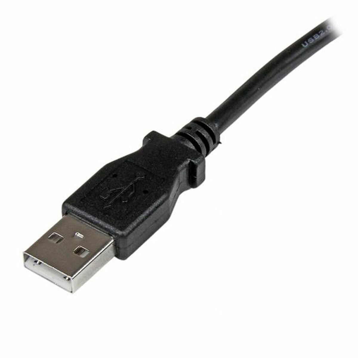 1m USB 2.0 A to Left Angle B Cable M/M