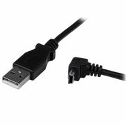 2m USB to Down Angle Mini USB Cable