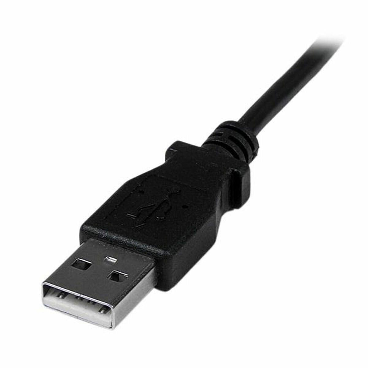 2m USB to Down Angle Mini USB Cable