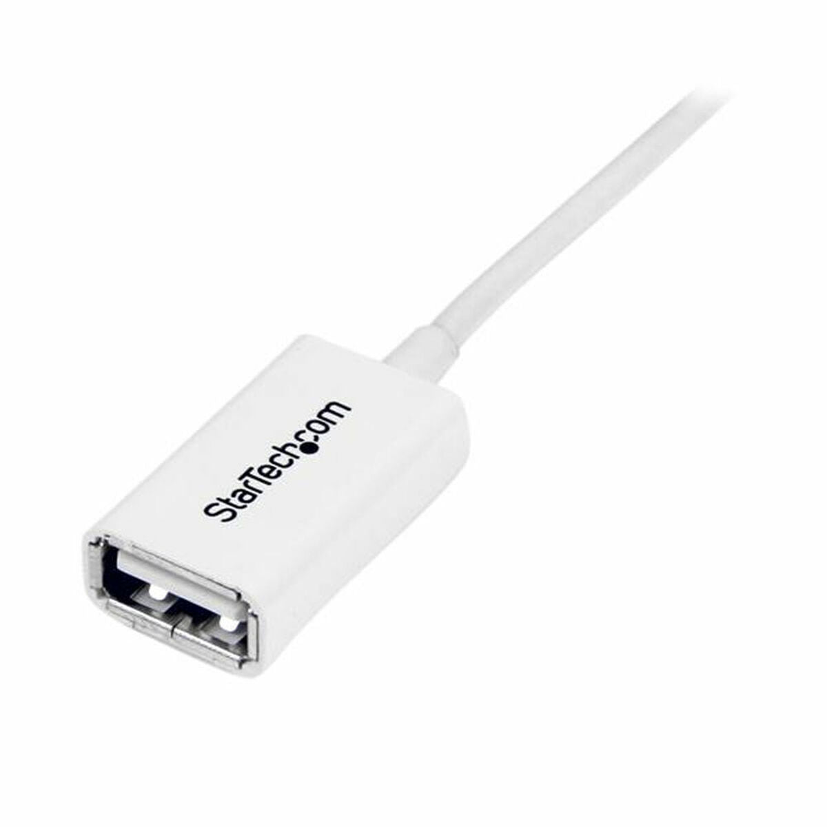 3m White USB 2.0 Extension Cable - M/F