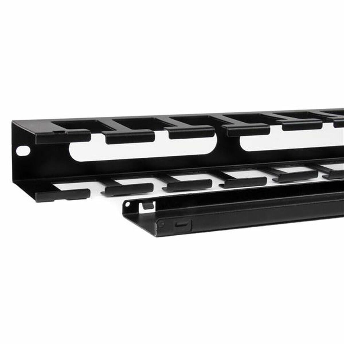 1U Finger Duct Cable Manager w/Cover