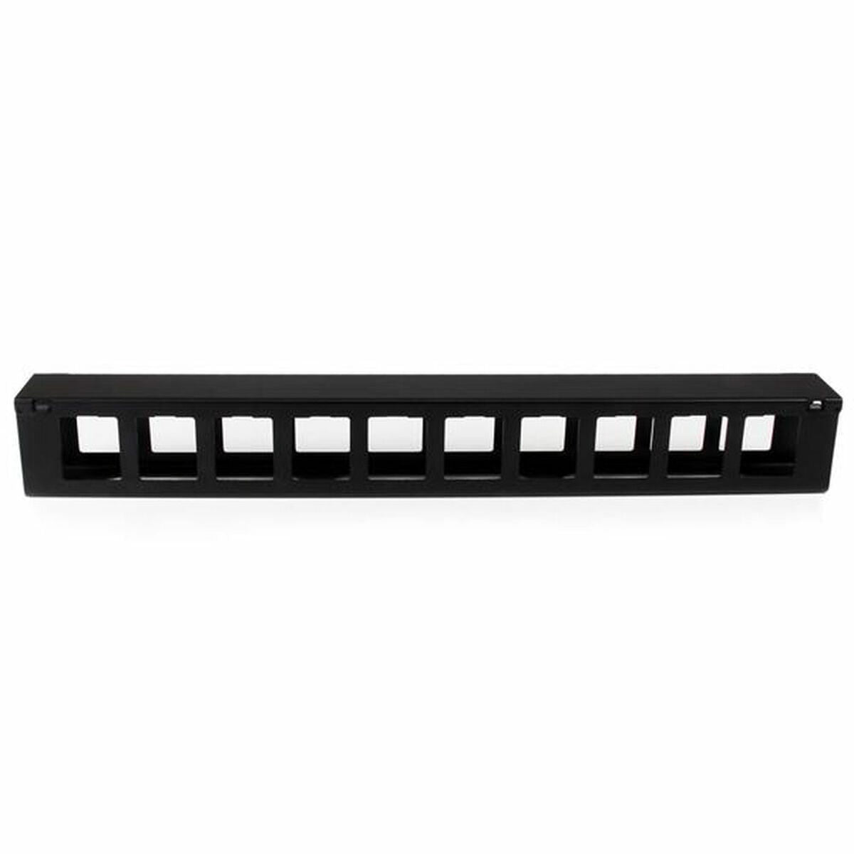 1U Finger Duct Cable Manager w/Cover
