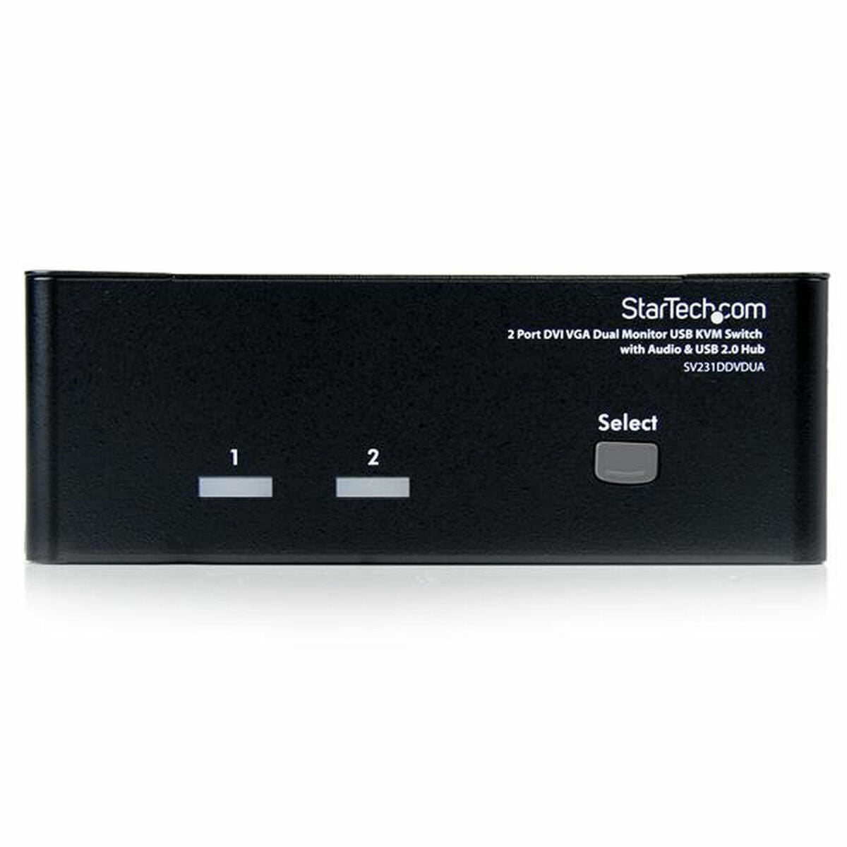 2 Port DVI VGA Dual Monitor KVM Switch