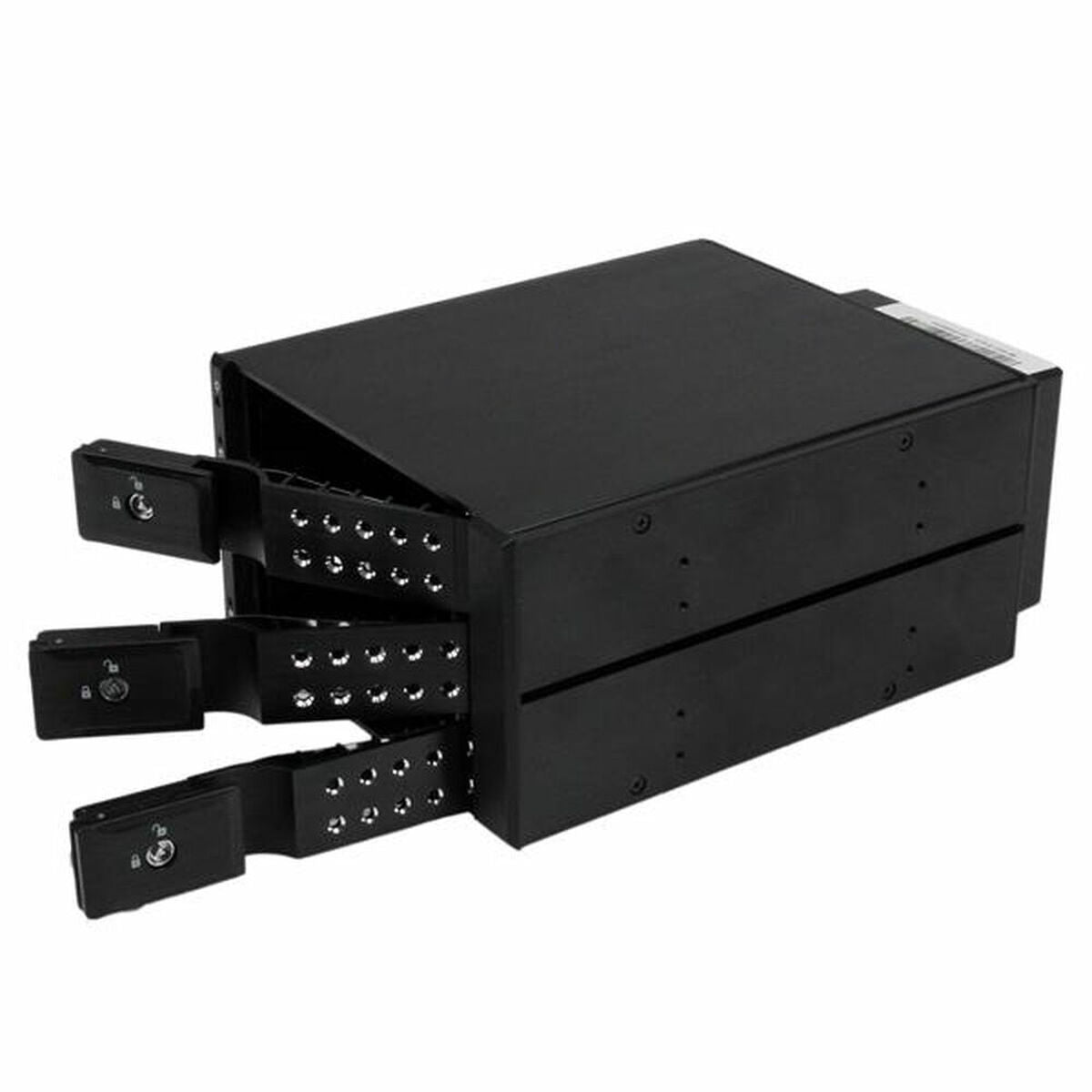 3-bay aluminium trayless hot-swap