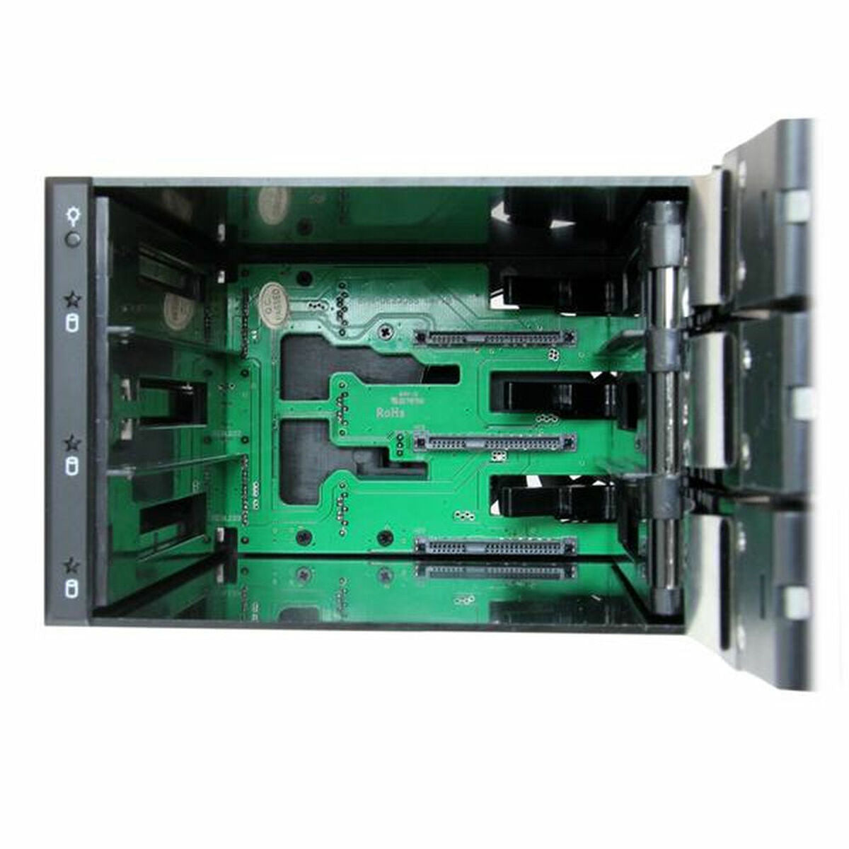 3-bay aluminium trayless hot-swap