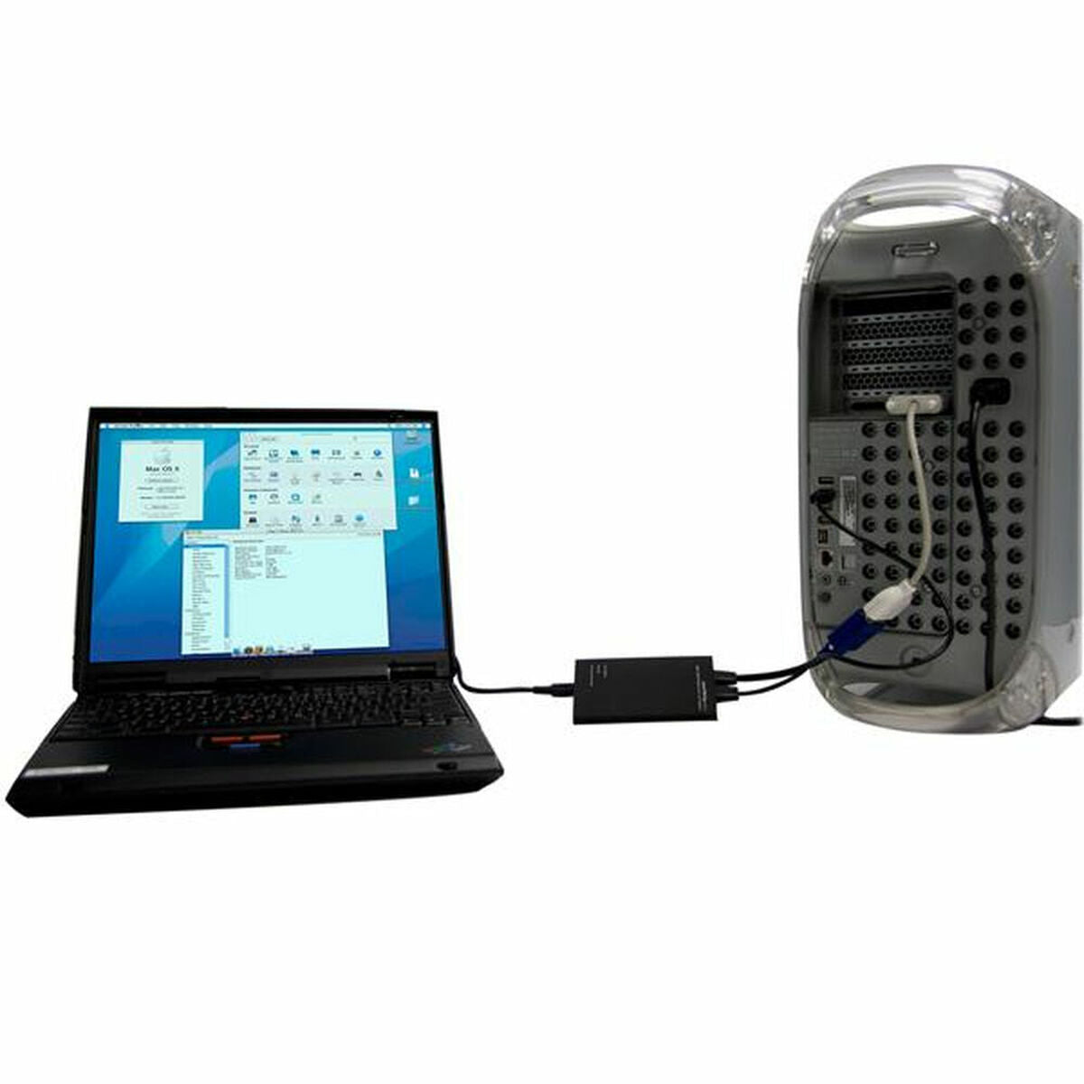 KVM Console to USB Laptop Crash Cart