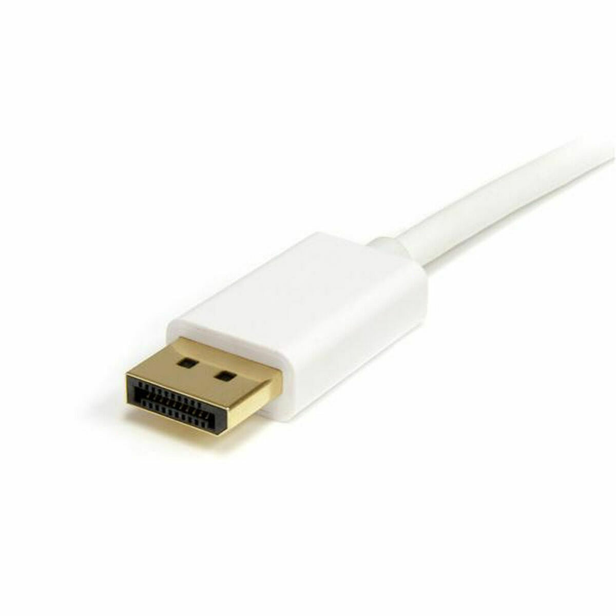 2m White Mini DP to DP 1.2 Cable